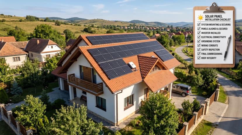 Ce Întrebi Instalatorul Fotovoltaic 2026: 20 Întrebări