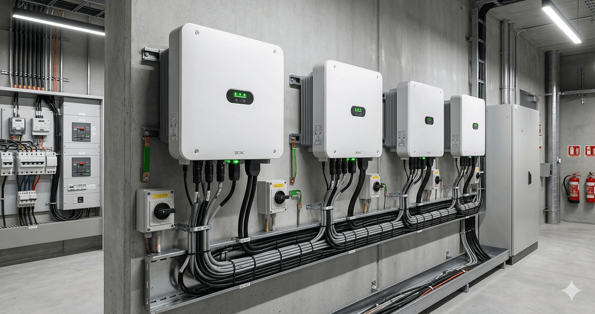 Invertoare Fotovoltaice Comerciale 2026 - Huawei vs Fronius vs SMA vs Sungrow