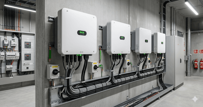 Invertoare Fotovoltaice Comerciale 2026 - Huawei vs Fronius vs SMA vs Sungrow