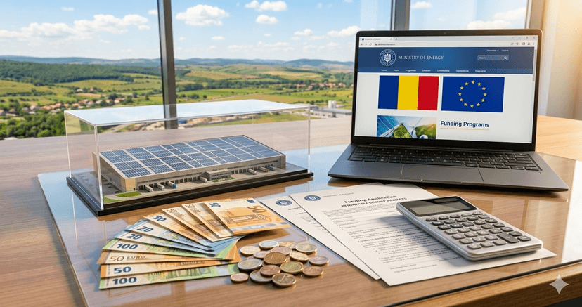 Subvenții Panouri Fotovoltaice 2026 - Ghid Complet Fonduri Nerambursabile